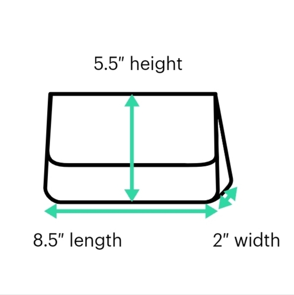 Coach Signature Zip Wristlet (8.5" x 5.5" x 2") - Black/Grey - Picture 9 of 9